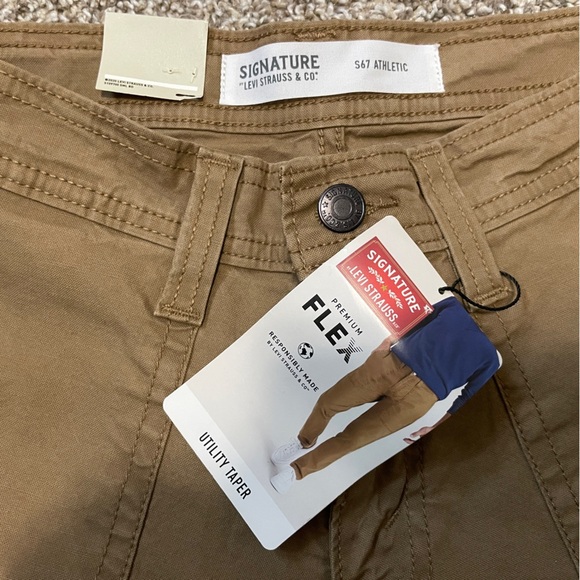 Signature by Levi Strauss & Co. | S67 Athletic Utility Taper Pants | NWT - Picture 4 of 6